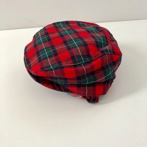 Janie and jack plaid hat/ newsboy cap boy